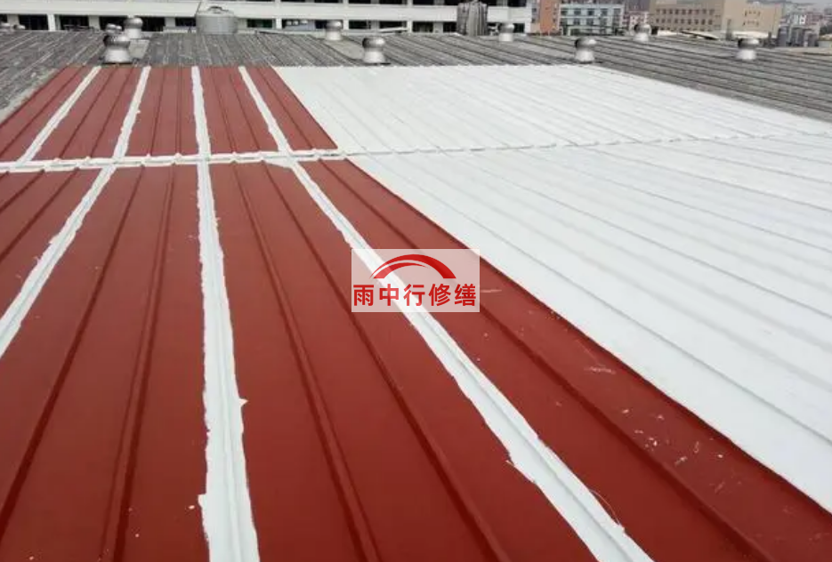 河东万达广场商业钢结构金属屋面防水工程